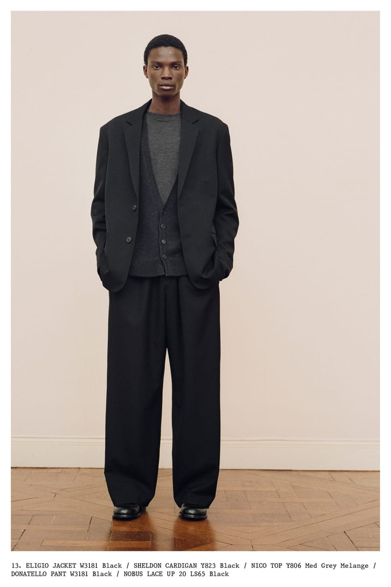 【THE ROW】FW24 'Dela' pants The Row FW24 Doubles Down on Clean Signatures | Hypebeast