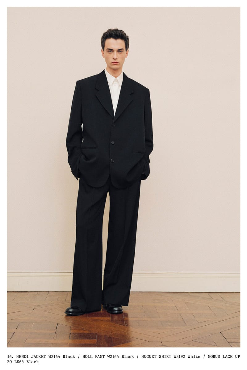 【THE ROW】FW24 'Dela' pants The Row Dela Pant in Grey Taupe | FWRD