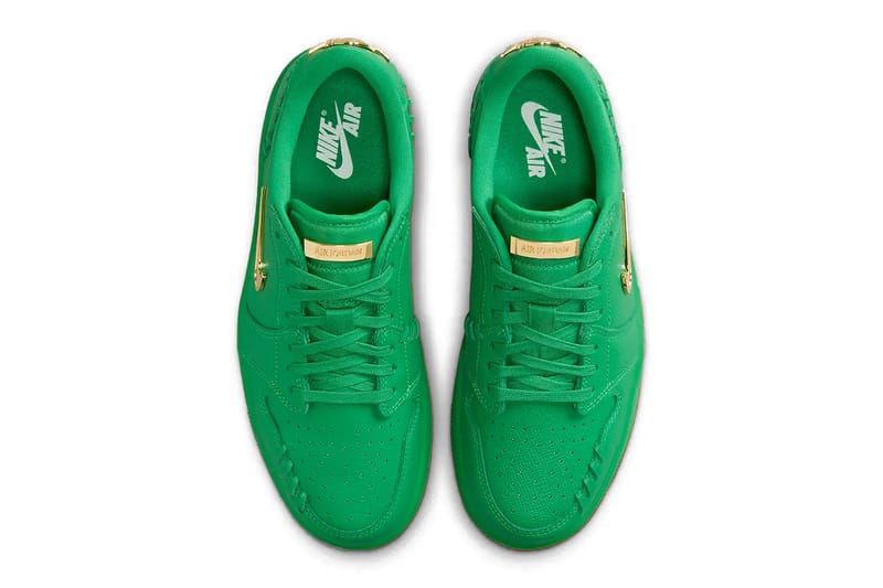 Jordan 1 green on sale gold