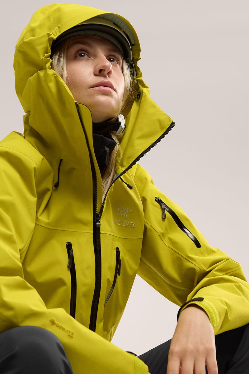 Arcteryx jacket outlet yellow