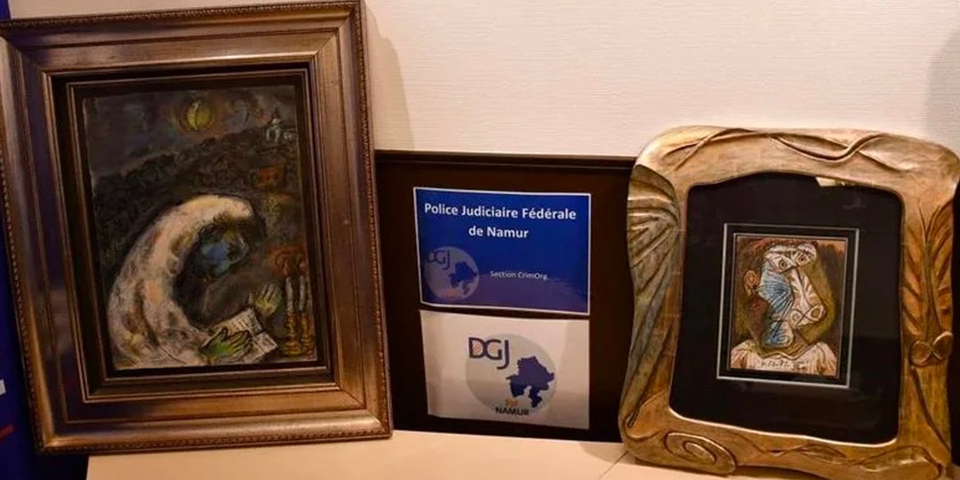 Бельгийская полиция нашла картину Пикассо и Шагала, украденную 14 лет назад