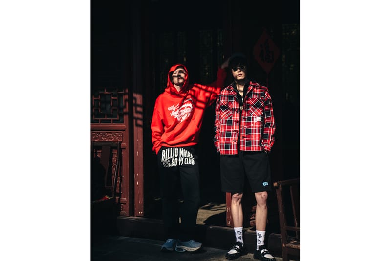 ヒョンビン　BILLIONAIRE BOYS CLUB 2枚set Billionaire Boys Club and Li-Ning Unveil Exclusive Year of