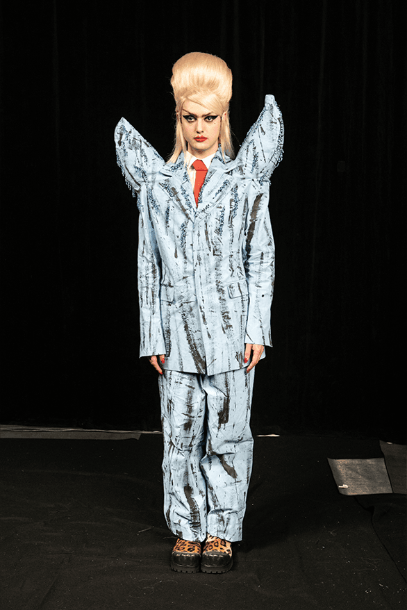 CHARLES JEFFREY LOVERBOY グレー ベスト CHARLES JEFFREY LOVERBOY グレー ベスト メンズ