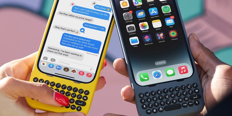 Relive the Blackberry Days With Clicks' iPhone Keyboard