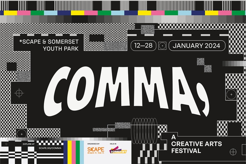 comma Creative Arts Festival 2024 Singapore Info Hypebeast