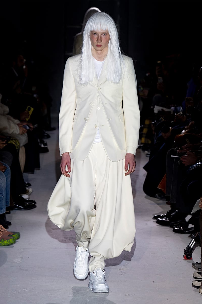 COMME des GARÇONS HOMME PLUS Fall/Winter 2024 at Paris Fashion