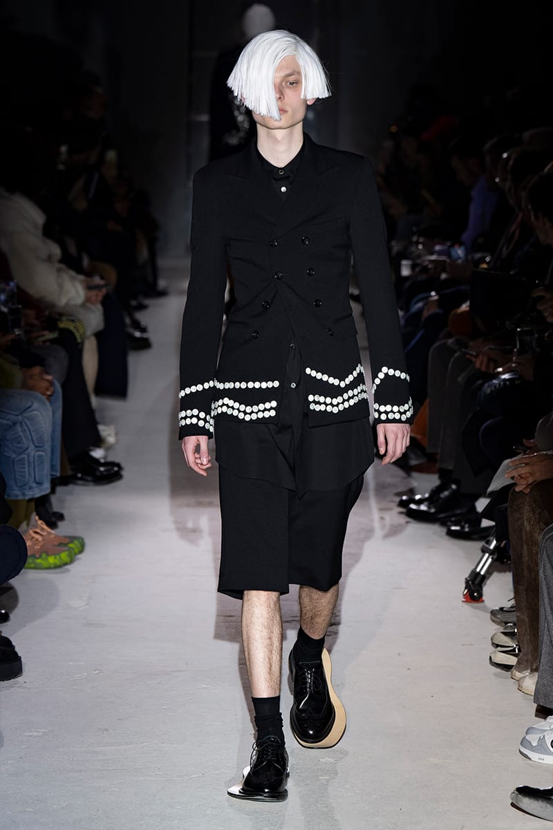 COMME des GARÇONS HOMME PLUS Fall/Winter 2024 at Paris Fashion