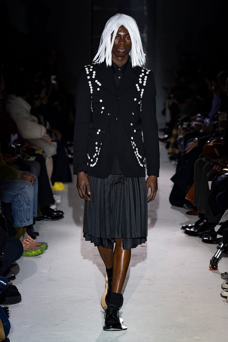 COMME des GARÇONS HOMME PLUS Fall/Winter 2024 at Paris Fashion