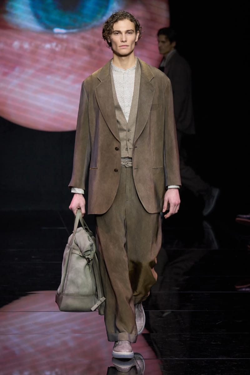 Giorgio Armani Fall Winter 2024 Menswear Collection Hypebeast