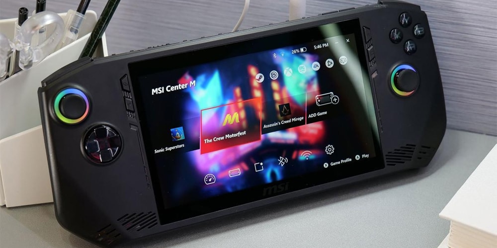 Intel-Powered MSI Claw Handheld Gaming Console | Hypebeast