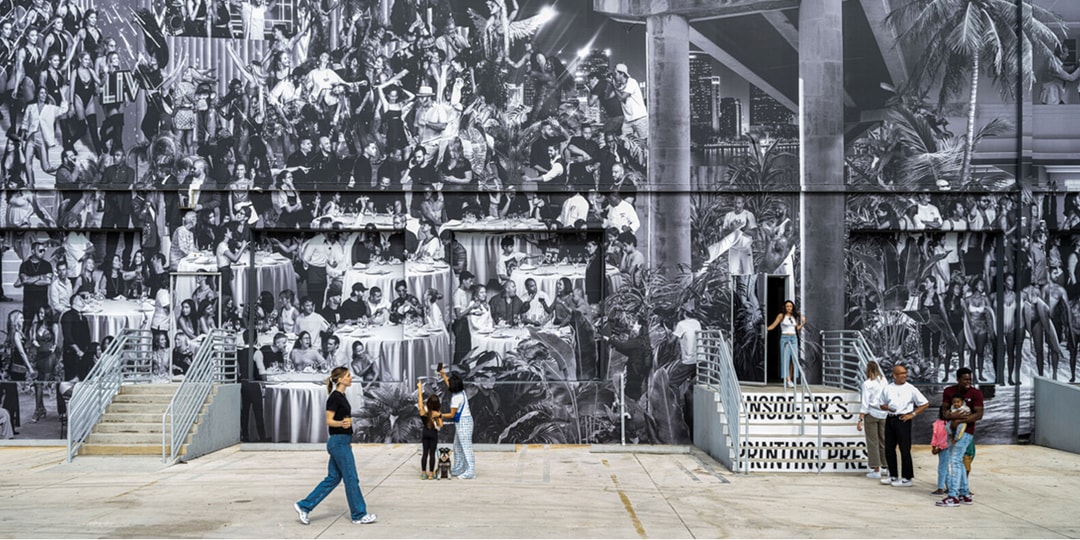 Французский художник JR открывает совместную инсталляцию в Superblue Miami