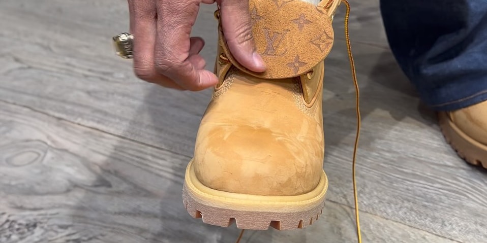 Представлена ​​коллаборация 6-дюймовых ботинок Louis Vuitton и Timberland