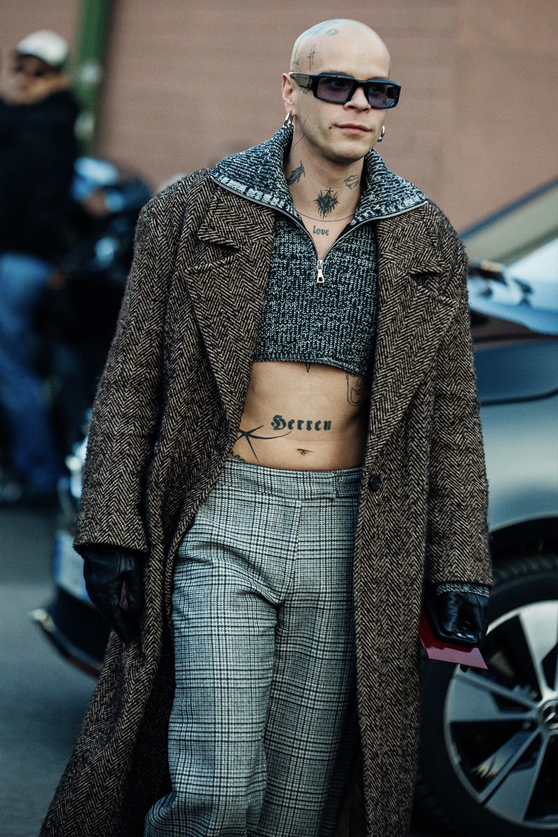 Milan Fashion Week Men's FW24 Street Style | Hypebeast