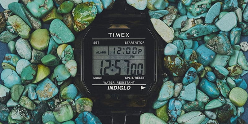 NEEDLES Timex BEAMS BOY Classic Digital Black | Hypebeast