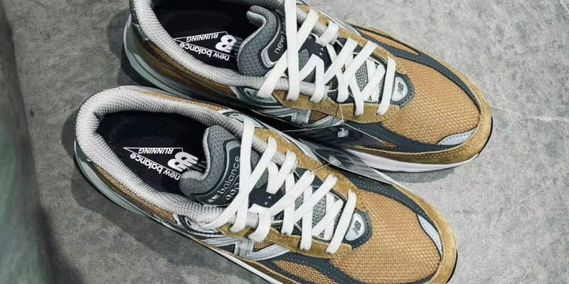 First Look: New Balance 990v6 Made in USA in Brown and Grey Color ...