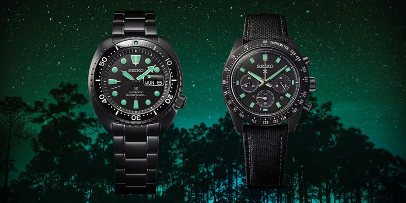 Seiko 2025 black watches