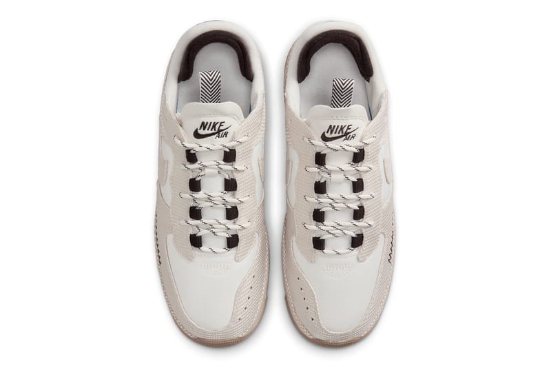 Nike air force wit beige hot sale