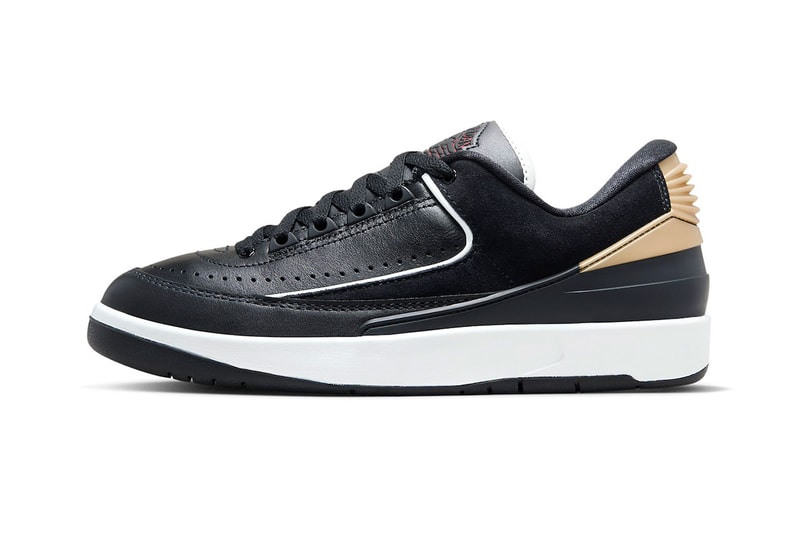 Official Images Air Jordan 2 Low "Black/Varsity Red" Hypebeast