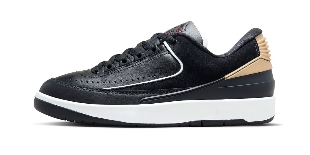 Официальные изображения эксклюзивных женских кроссовок Air Jordan 2 Low «Black/Varsity Red»