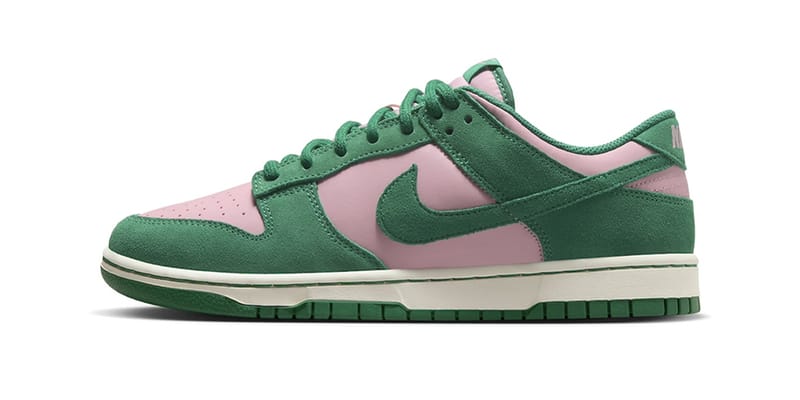 Green and 2025 pink nikes