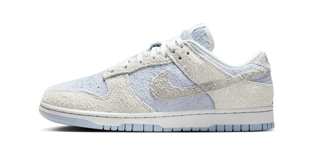 Официальный взгляд на Nike Dunk Low «Photon Dust/Light Armory Blue»