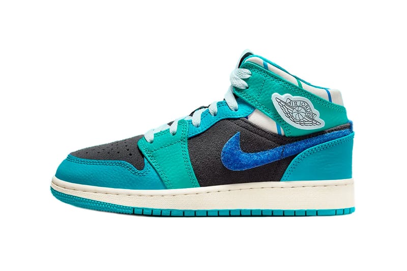 Nike Hornets Colored Air Jordan 1 Mid Info Hypebeast