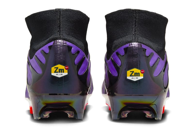 Purple mercurial hot sale soccer cleats