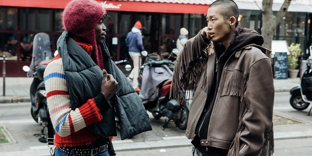 Неделя мужской моды в Париже: уличный стиль осень-зима 24