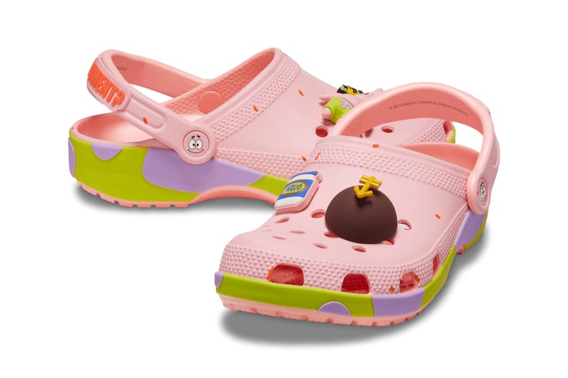 Spongebob crocs hot sale