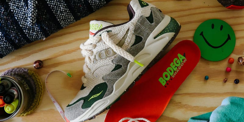 ラスト　SUBU DOTS SHADOW JACQUARD 1 24-25.5 Bodega x Saucony Grid Shadow 2 “Jaunt Woven” | Hypebeast