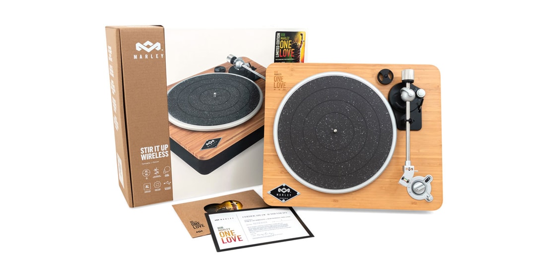 House of Marley выпускает специальный выпуск проигрывателя проигрывателей «BOB MARLEY: ONE LOVE»