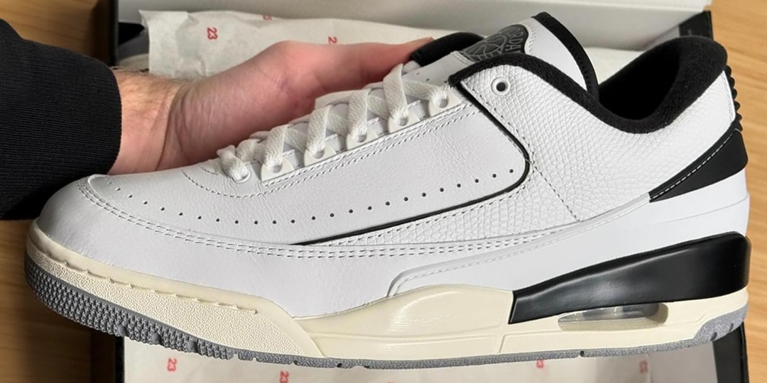 Первый взгляд на гибридные кроссовки Air Jordan 2/3