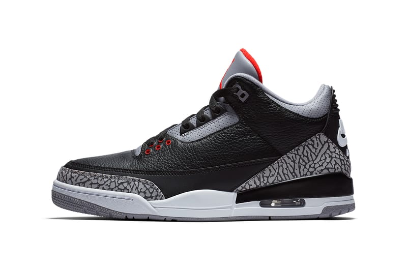 Air Jordan 3 Black Cement Reimagined DN3707-010 Release | Hypebeast