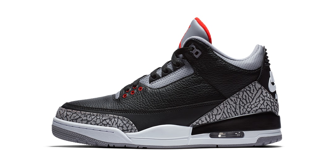 По слухам, Air Jordan 3 «Black Cement Reimagined» выйдет в этом году