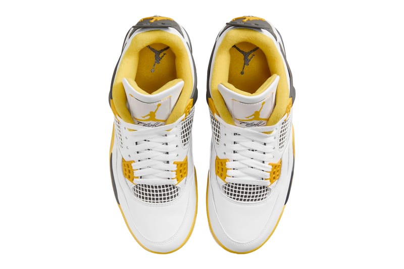Nike Air Jordan 4 Retro Vivid Sulfur ナイキ Nike Air Jordan 4 Retro Vivid Sulfur AQ9129-101 Womens New