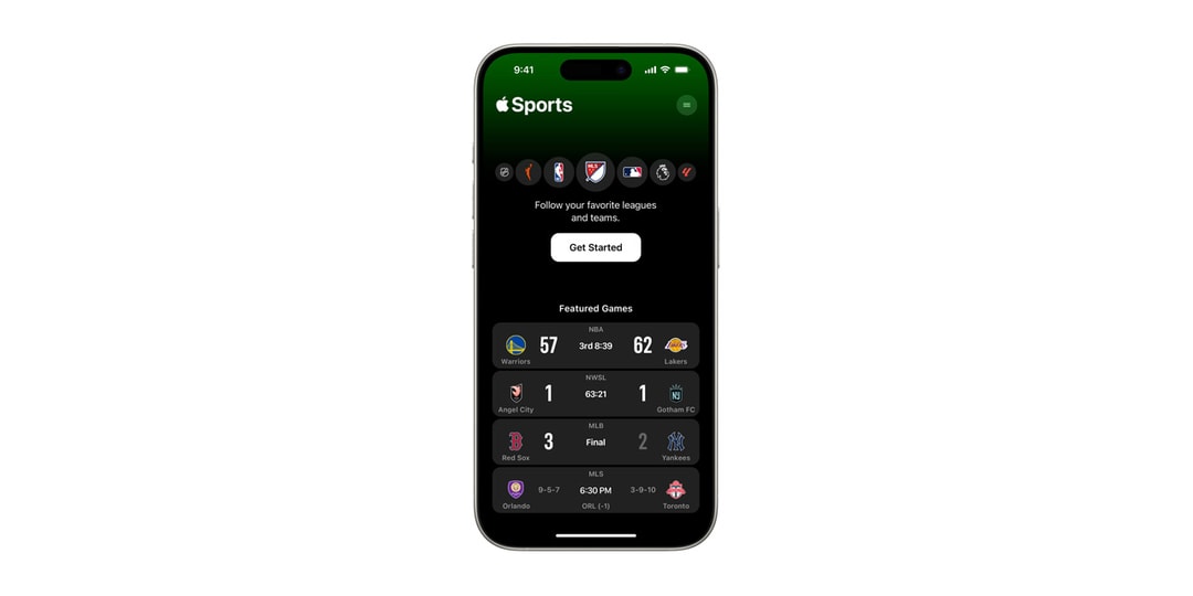 Apple Sports — новое приложение, предоставляющее статистику в реальном времени на экране блокировки