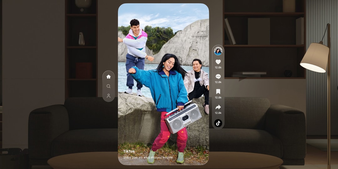 Приложение TikTok появилось на Apple Vision Pro