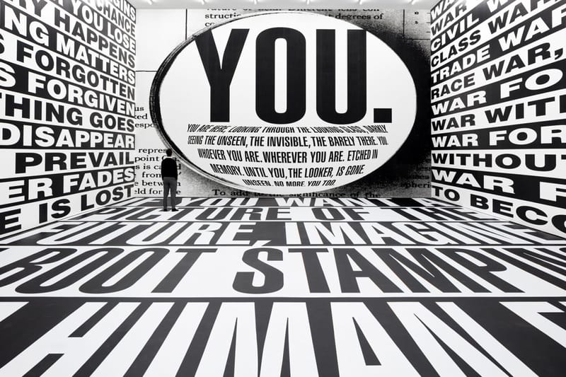 Barbara Kruger Thinking of You. Exhibition Serpentine | Hypebeast