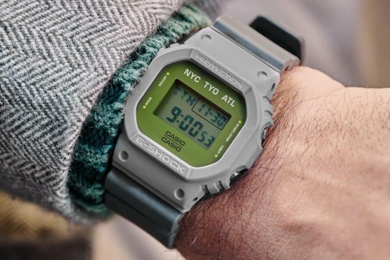 Casio G-Shock DW-5600 SKE-7JF Transparent Release | Hypebeast