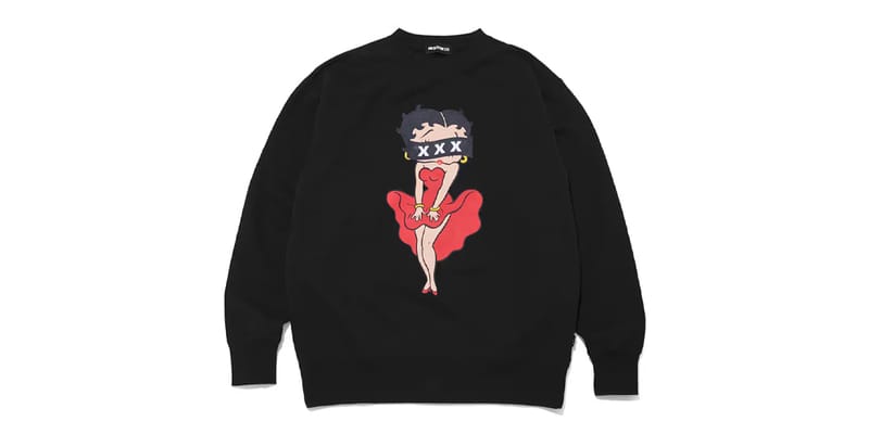 【国内買付】BETTY BOOP × GOD SELECTION XXX HOODIE パーカー GOD SELECTION XXX(ゴッドセレクショントリプルエックス) x