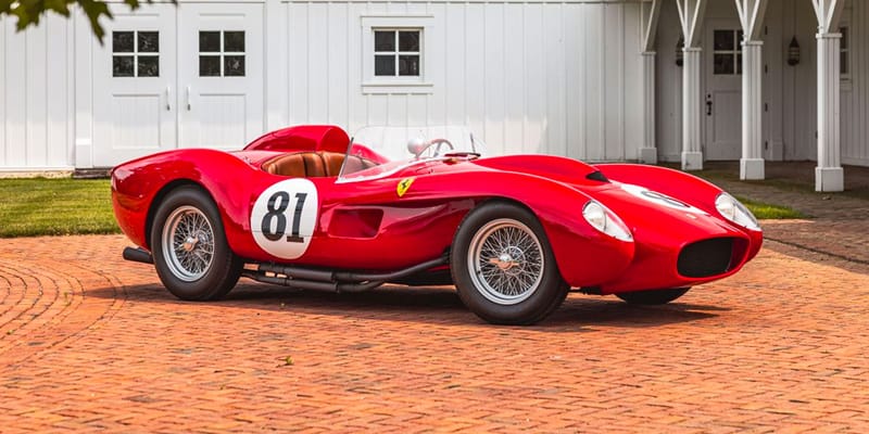 自動車 Ferrari 250 Testa Rossa 1:24 Renaissance Models 24-04B: Car scale model kit 1/24 scale