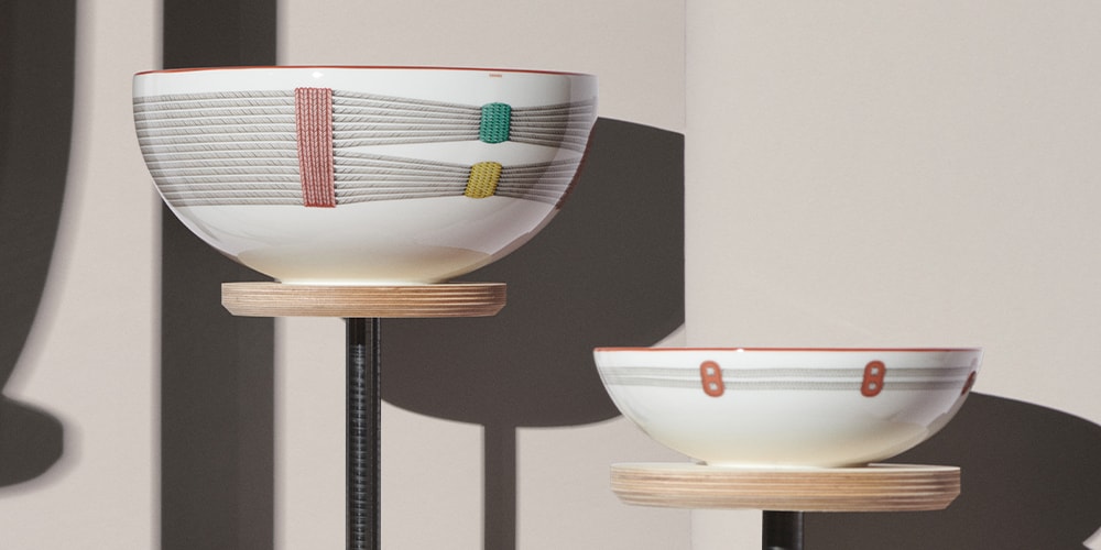 Украсьте свой дом новой коллекцией посуды Hermès Tressages Équestres