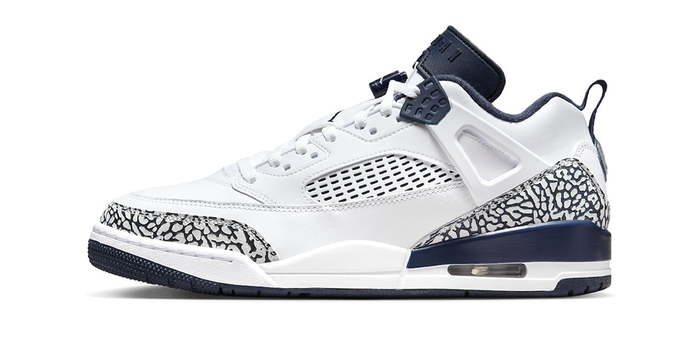 Официальный взгляд на кроссовки Jordan Spizike Low Obsidian.