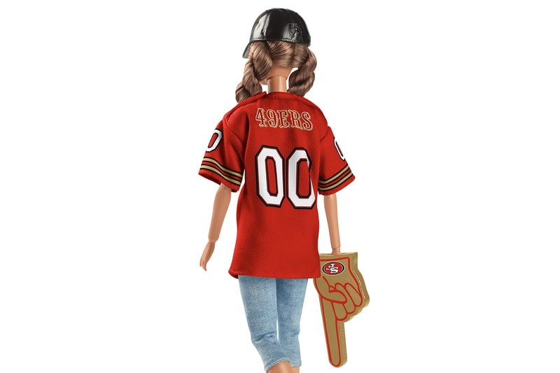 barbie nfl super bowl lviii champion doll kansas city chiefs