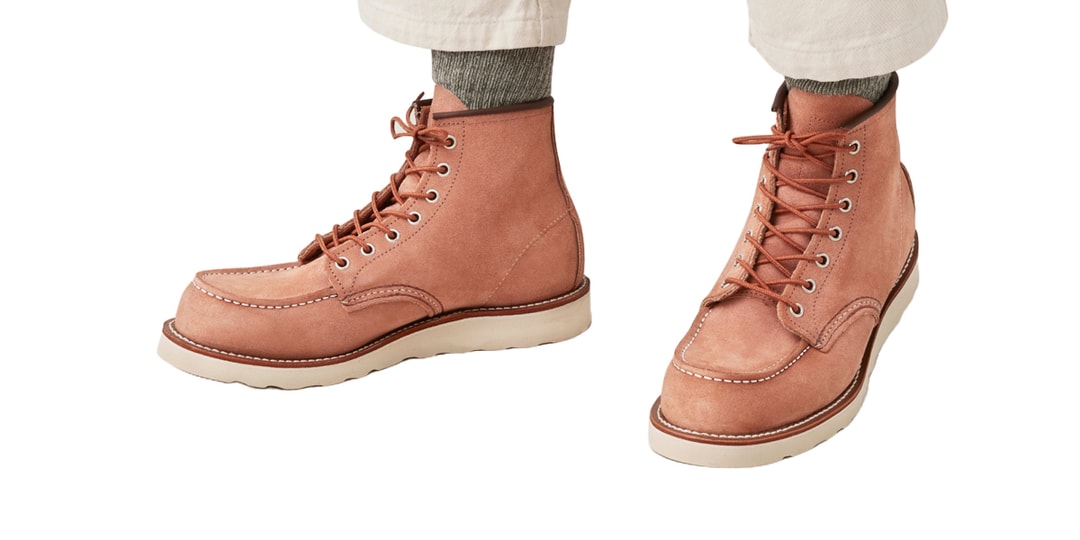 Red Wing Heritage Classic Moc Dusty Rose Release Date | Hypebeast