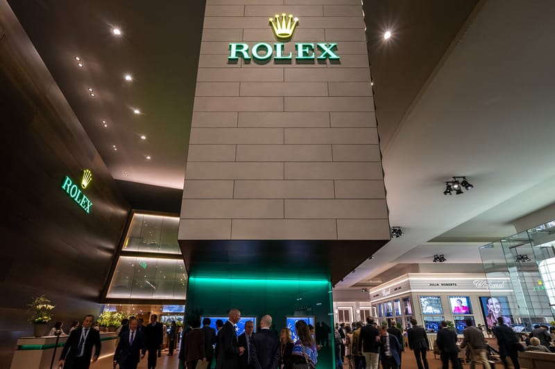 Rolex shares outlet