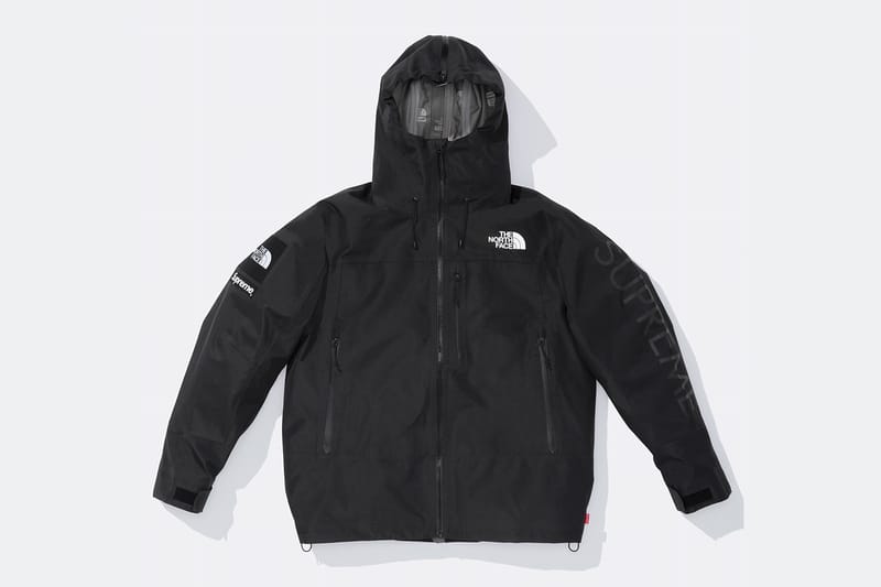 Black supreme north face hot sale jacket