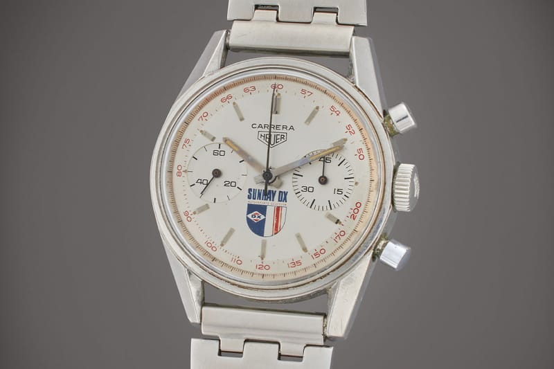 TAG Heuer Carrera Sunray DX Sothebys Auction Info | Hypebeast