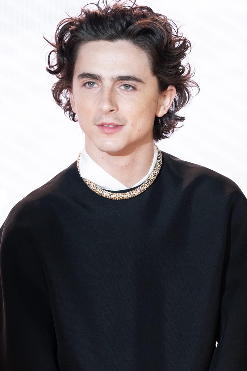 Timoth e Chalamet Design Dune Inspired Cartier Necklace Hypebeast