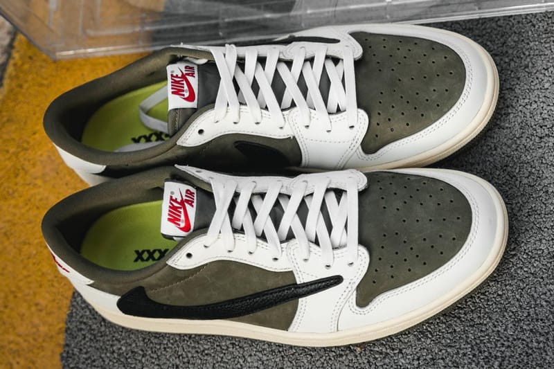 Travis Scott Air Jordan 1 Low OG Olive DM7866-200 Rumor